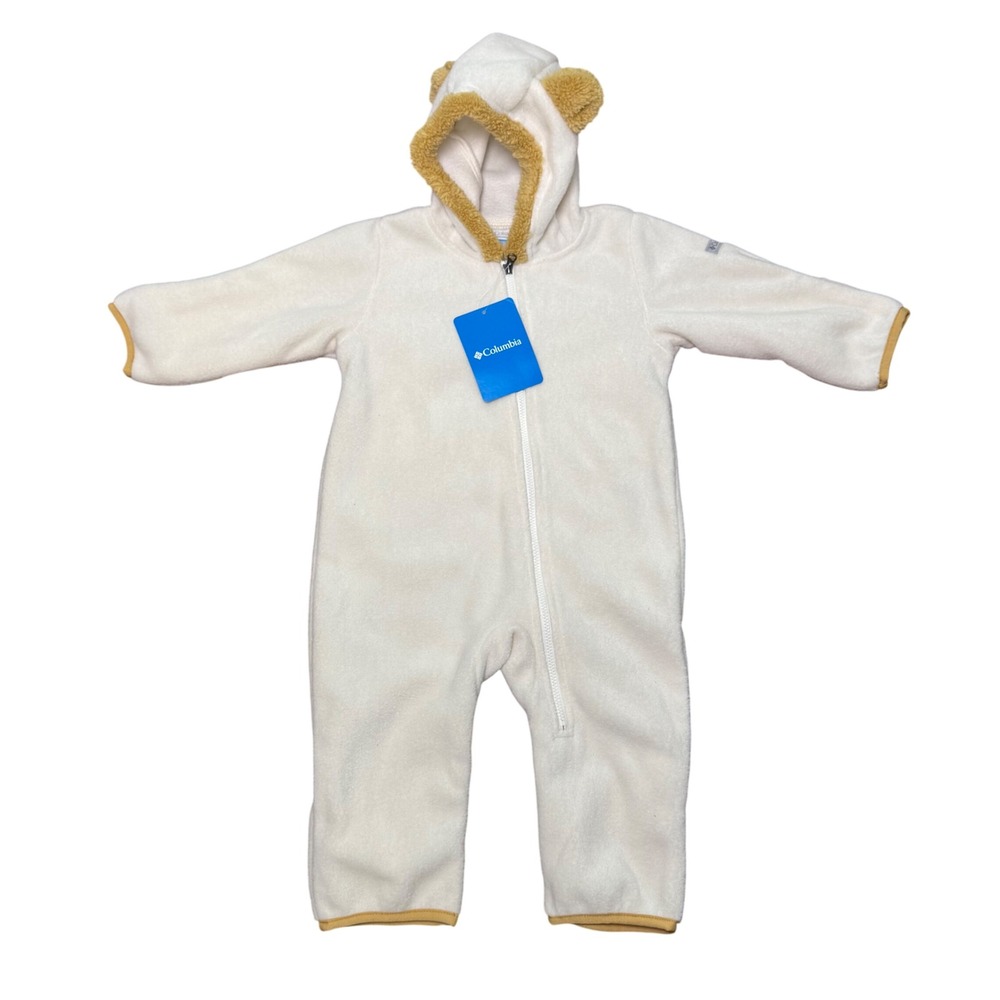 Columbia Baby Tiny Bear II Bunting Size 6-12 Months Chalk NWT